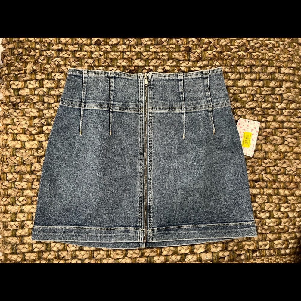 Size 28 Free People Zip Skirt
